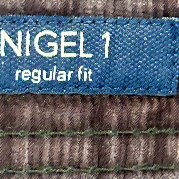 Atelier Gardeur Nigel 1 Regular Fit Men’s Brown Corduroy Pants 34x32 - Picture 8 of 9